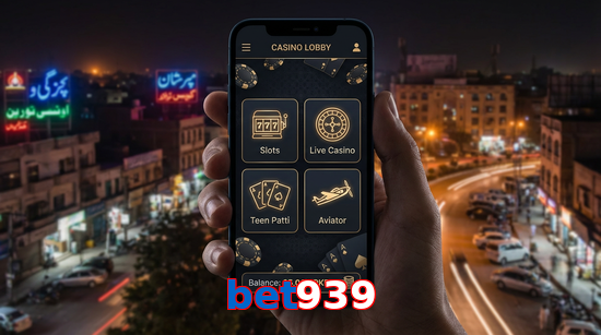Main screen of Bet939 app page for PK players
