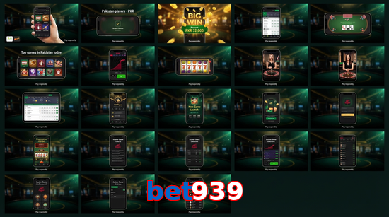 Main screen of Bet939 bet page for PK players