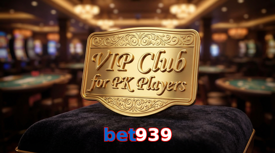 Main screen of Bet939 vip page for PK players